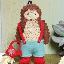 Mr Hedgehog Gardener Felt Craft Kit by Corinne Lapierre