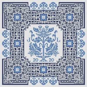 Jouissance Cross Stitch Chart by Long Dog Samplers