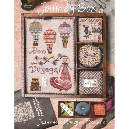 Journey Box Cross Stitch Chart by Jeanette Douglas Designs