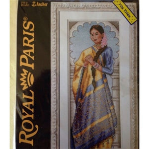 Indienne Counted Cross Stitch Kit by Royal Paris