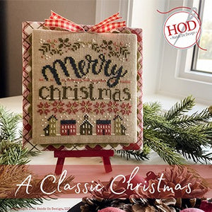 A Classic Christmas Cross Stitch Chart by Hands On Design