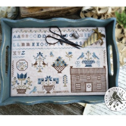 Prairie House Sampler Cross Stitch Chart by With Thy Needle and Thread (Brenda Gervais)