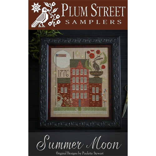 Summer Moon Cross Stitch Chart by Plum Street Samplers