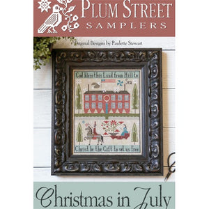 Christmas in July Cross Stitch Chart by Plum Street Samplers