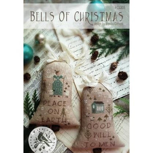Bells of Christmas Cross stitch chart by Brenda Gervais