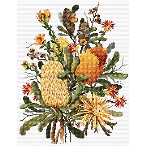 Banksias Cross Stitch Chart by Country Threads