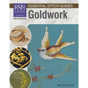 RSN Essential Stitch Guide Goldwork by Helen McCook - Large Format