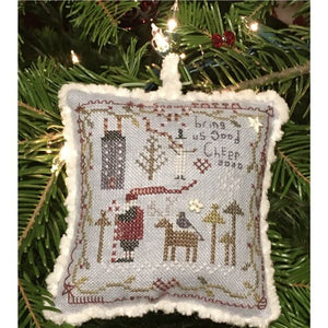 Bring Us Good Cheer Ornament Cross Stitch Chart by Shepherd's Bush