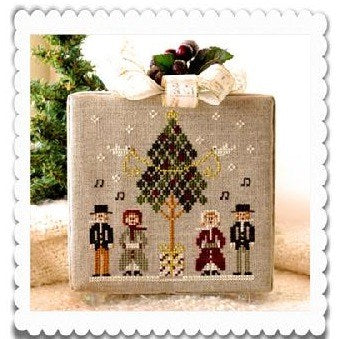 Caroling Quartet Hometown Holiday Cross Stitch Chart by Little House Needleworks