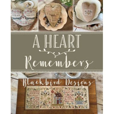 A Heart Remembers Cross Stitch Book by Blackbird Designs