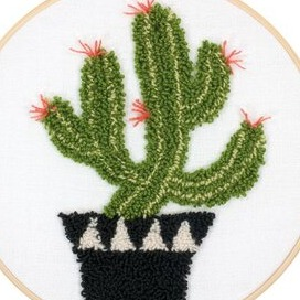 Prickly Cactus Punch Needle Kit by Dimensions – AllThreads
