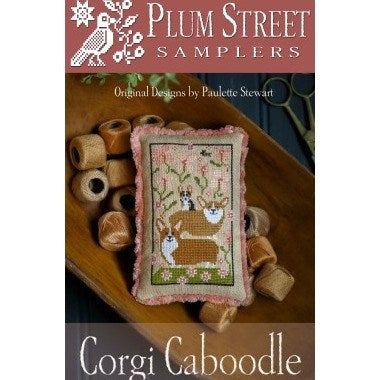 Corgi Caboodle Cross Stitch Chart by Plum Street Samplers
