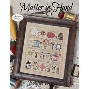 Matter in Hand Cross Stitch Chart by Jeanette Douglas Designs