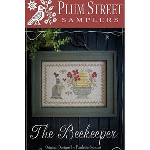 The Beekeeper Cross Stitch Chart by Plum Street Samplers
