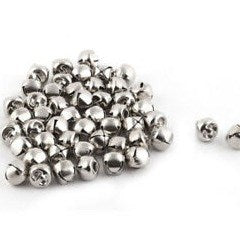 Silver Jingle Bells Pack of 20