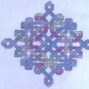 Celtic Diamond Knot By Dinky Dyes Designs