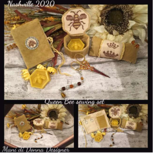 Queen Bee Sewing Set by Mani Di Donna