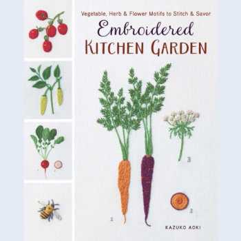 Embroidered Kitchen Garden by Kazuko Aoki
