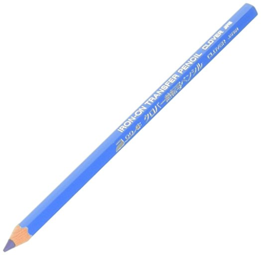 Clover Iron On Transfer Pencil Blue