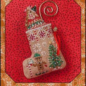 Gingerbread Mouse Elf Stocking by Just Nan