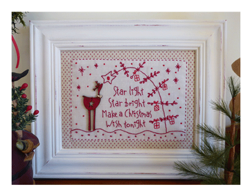 Make a Christmas Wish Pattern with Button by Marg Low Designs