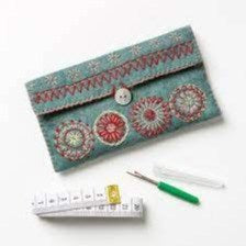 Sewing Pouch Felt Craft Kit by Corinne Lapierre