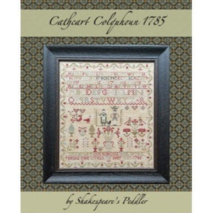 Cathcart Colquhoun 1785 Cross Stitch Chart by Shakespeare's Peddler