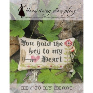 Key to my Heart Cross stitch Chart by Heartstring Samplery