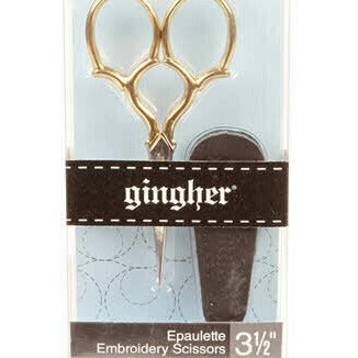 Gingher Epaulette Embroidery Scissors 3.5