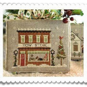 Toy Store Hometown Holiday Cross Stitch Charts by Little House Needleworks