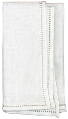 Linen Handkerchief - 1 spoke edge