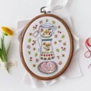 Autumn Vase Embroidery Kit by Tamar