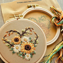 "Fall in Love" Embroidery Kit  by Jessica Long Embroidery