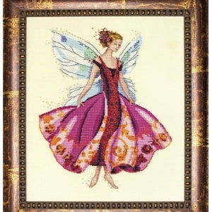 January's Garnet Fairy by Mirabilia - Cross Stitch Chart
