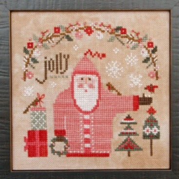 Wee Santa 2022 Cross Stitch Chart by Heart in Hand