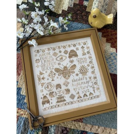 Honey Bee Sampler Cross Stitch Chart by Pansy Patch Quilts and Stitchery - Nashville Exclusive 2025