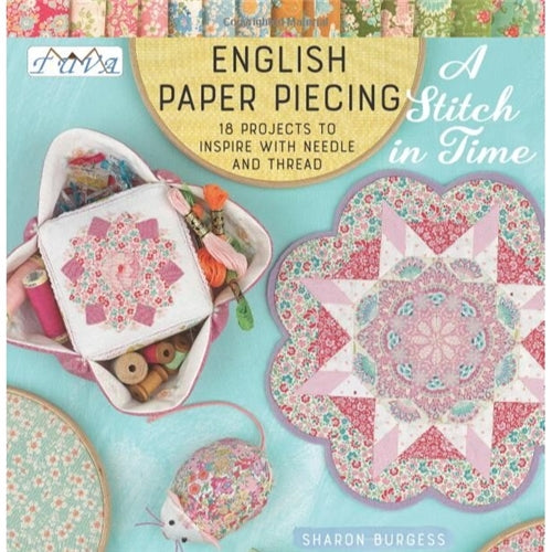 English Paper Piecing A Stitch in Tim by Sharon Burgess