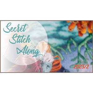 Secret Stitch Along 2023/2 Cross Stitch Kit by Lanarte