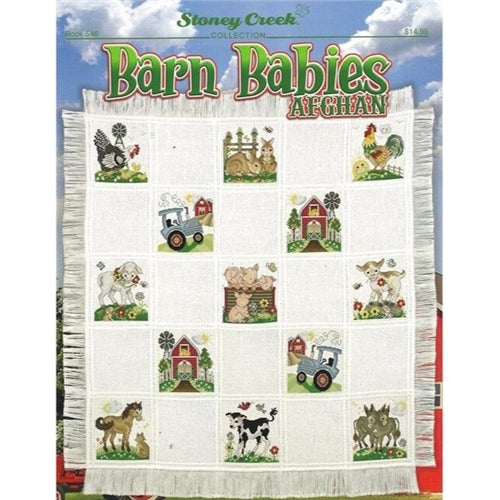 Barn Babies Afghan Cross Stitch Booklet by Stoney Creek