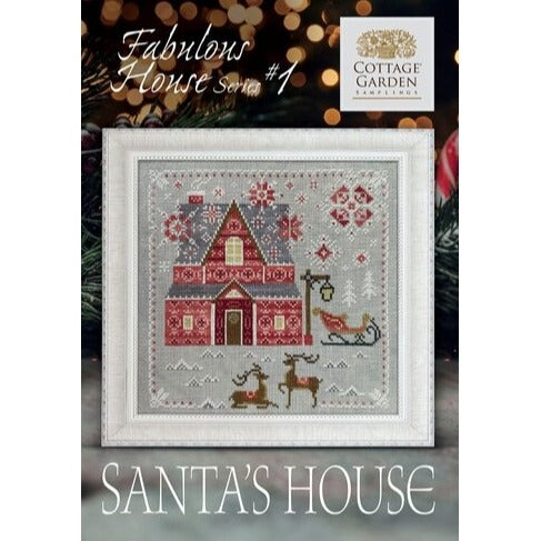 Fabulous House Series Cross Stitch Chart by Cottage Garden Sampling (2023/2024)