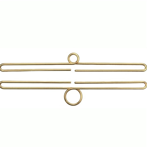 Bell Pull Ends Mini Brass 8cm