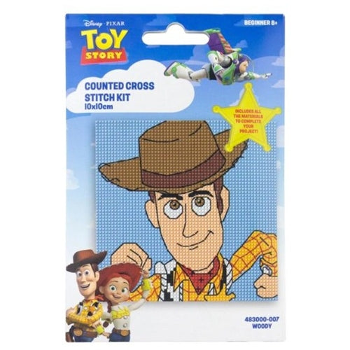 Woody Counted Cross Stitch Disney Kit