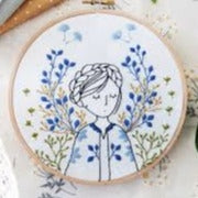 Dreamy Lady Embroidery Kit by Tamar Nahir-Yanai -