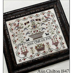 Ann Chilton 1847 Cross Stitch Chart by The Scarlett House
