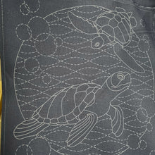 Ocean Sashiko Stitchery Panel by Devonstone
