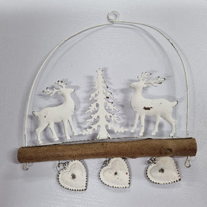 Scandanavian Deer Hanger by Les Brodeuses Parisiennes