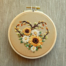 "Fall in Love" Embroidery Kit  by Jessica Long Embroidery