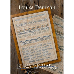 Louisa Denman Cross Stitch Chart by Erica Michaels Designs