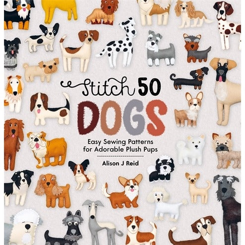Stitch 50 Dogs by Alison J Reid