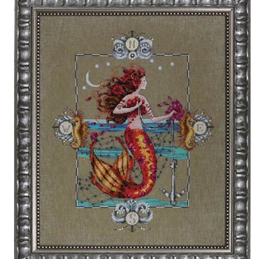 Gypsy Mermaid Cross Stitch Chart by Mirabilia